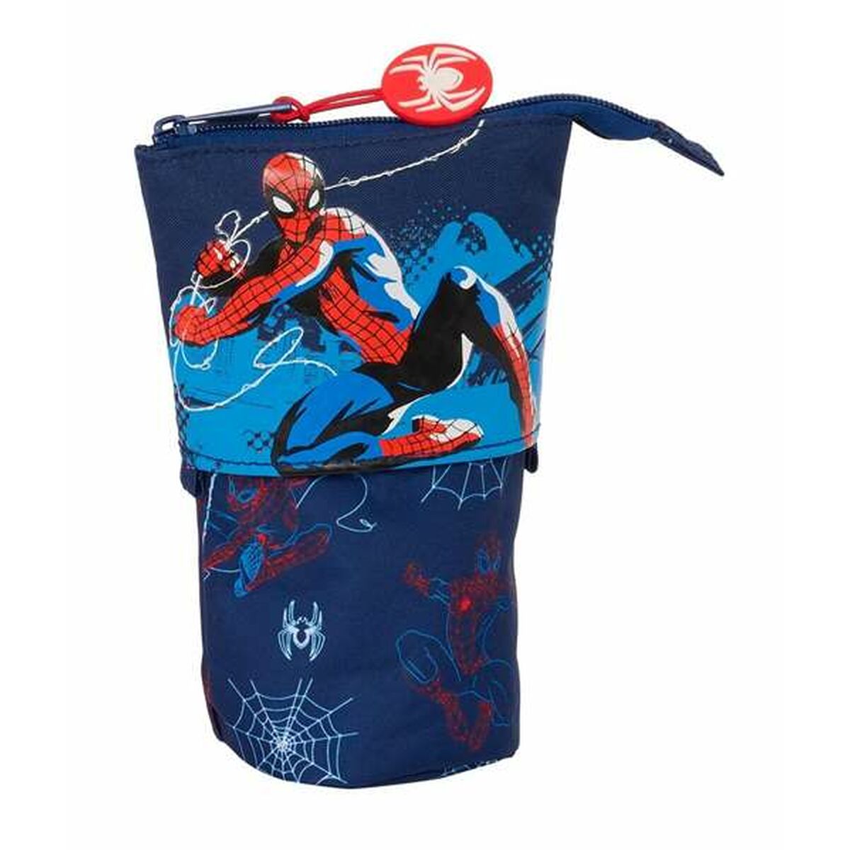 Alleshouder Spider-Man Neon Marineblauw 8 x 19 x 6 cm-Topper Trend