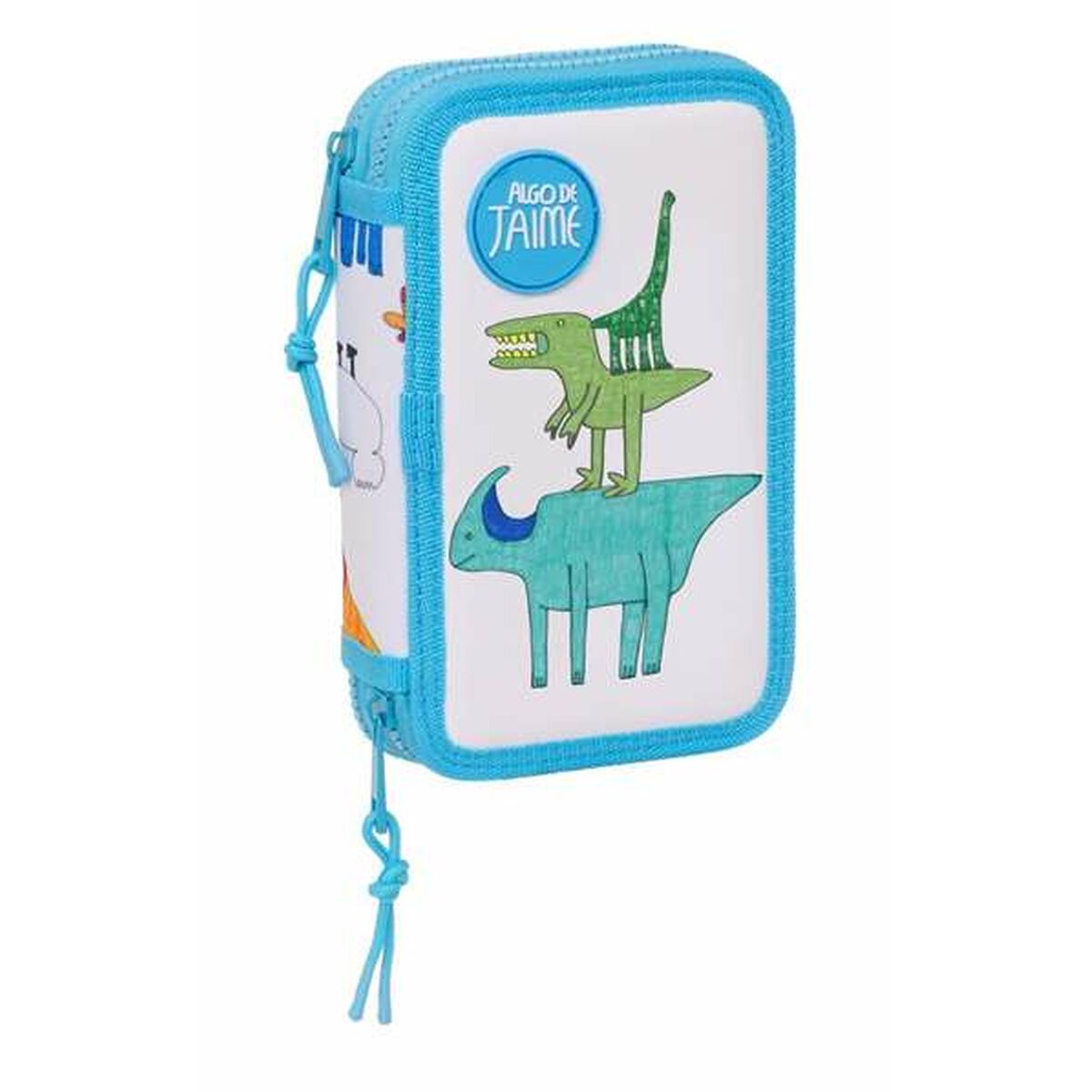 Dubbele etui Algo de Jaime 12,5 x 19,5 x 4 cm-Topper Trend