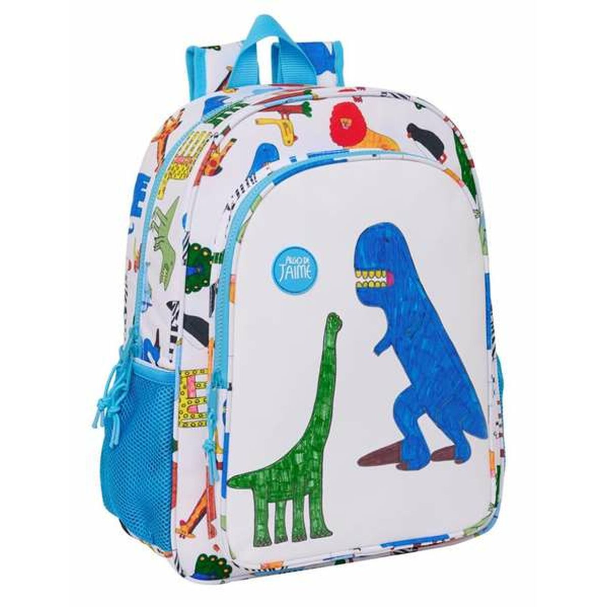Schoolrugzak Safta Algo de Jaime Wit 33 x 42 x 14 cm-Topper Trend