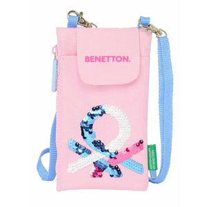 Zak voor mobiel Benetton Roze 10 x 19 cm-Topper Trend
