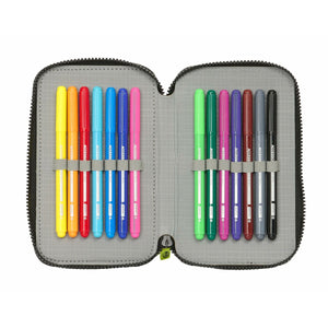 Dubbele etui Nerf Get Ready 12,5 x 19,5 x 4 cm-Topper Trend