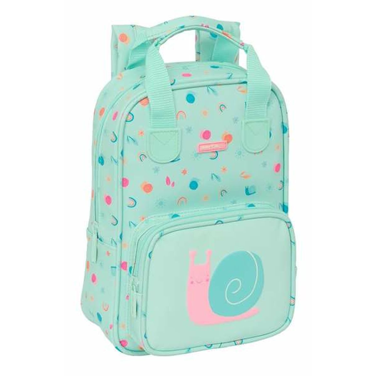 Kinderrugzak Safta Caracol Turkoois 20 x 28 x 8 cm-Topper Trend