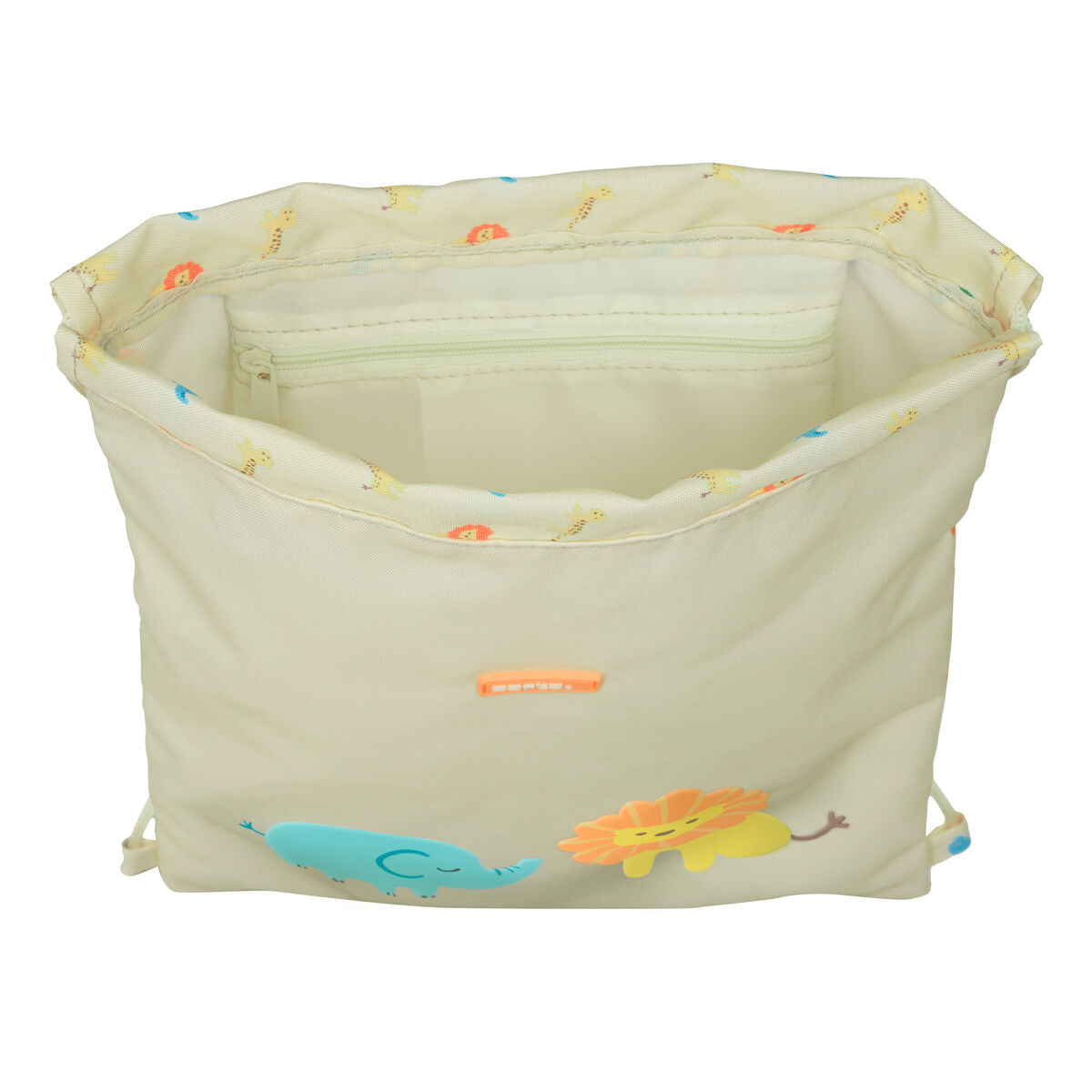 Rugtas met Koordjes Safta Jungle-Topper Trend