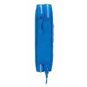 Dubbele etui R. C. Deportivo de La Coruña 12,5 x 19,5 x 4 cm-Topper Trend
