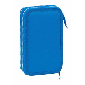 Dubbele etui R. C. Deportivo de La Coruña 12,5 x 19,5 x 4 cm-Topper Trend
