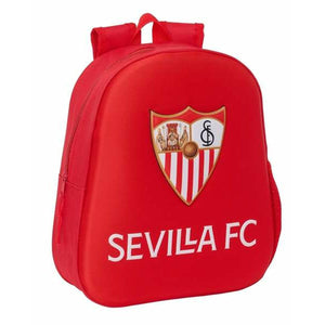 3D-schoolrugzak Sevilla Fútbol Club 27 x 33 x 10 cm-Topper Trend