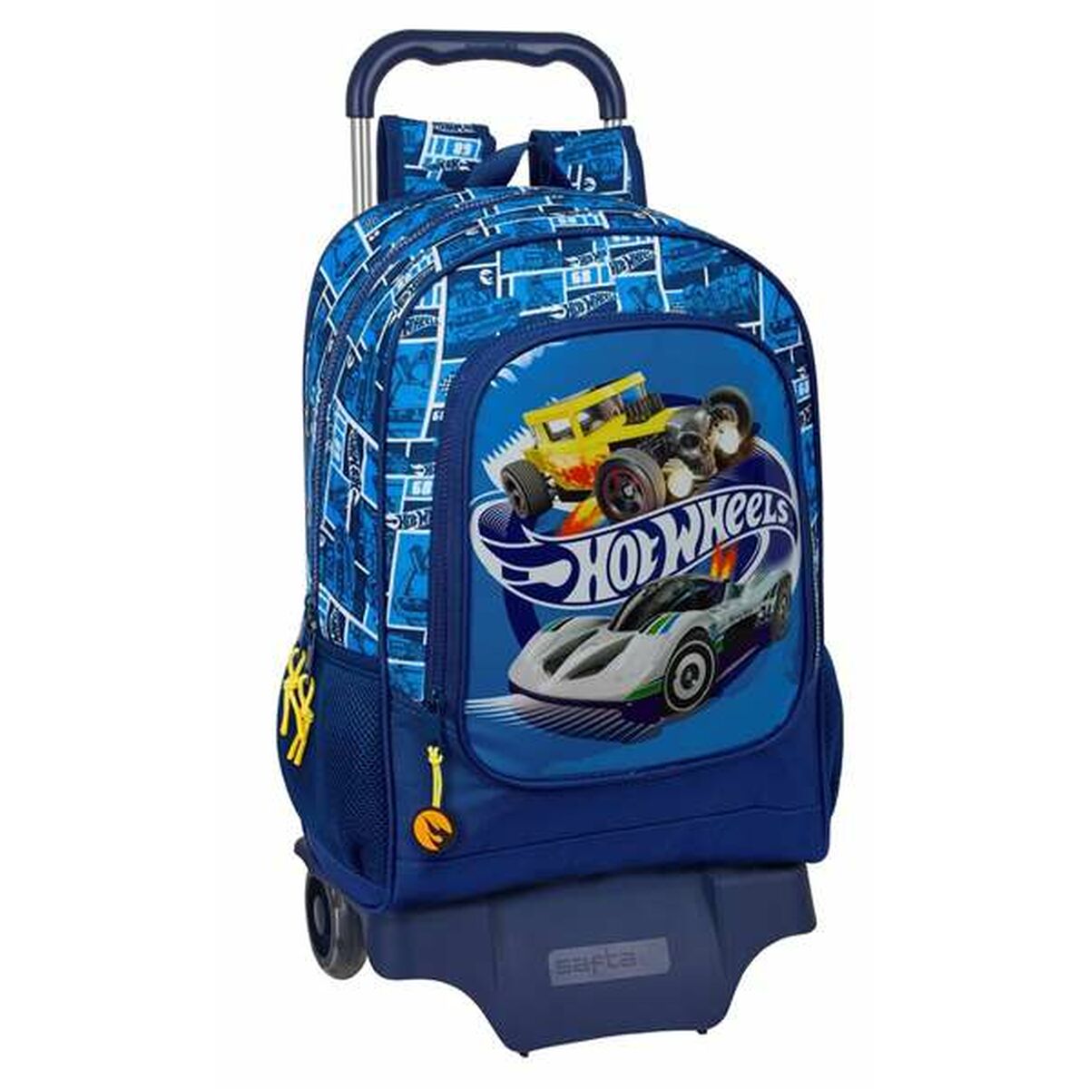 Schoolrugzak met Wielen Hot Wheels Sonny 32 x 42 x 14 cm-Topper Trend