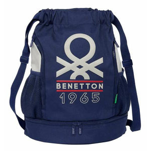 Kinderrugzak Benetton Varsity Grijs 35 x 40 x 1 cm-Topper Trend