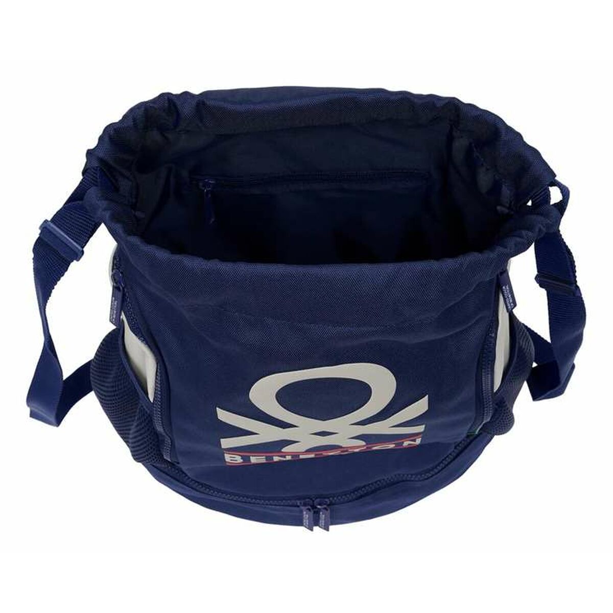 Kinderrugzak Benetton Varsity Grijs 35 x 40 x 1 cm-Topper Trend