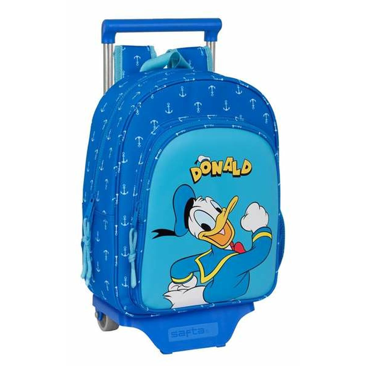 Schoolrugzak met Wielen Donald Blauw 26 x 34 x 11 cm-Topper Trend