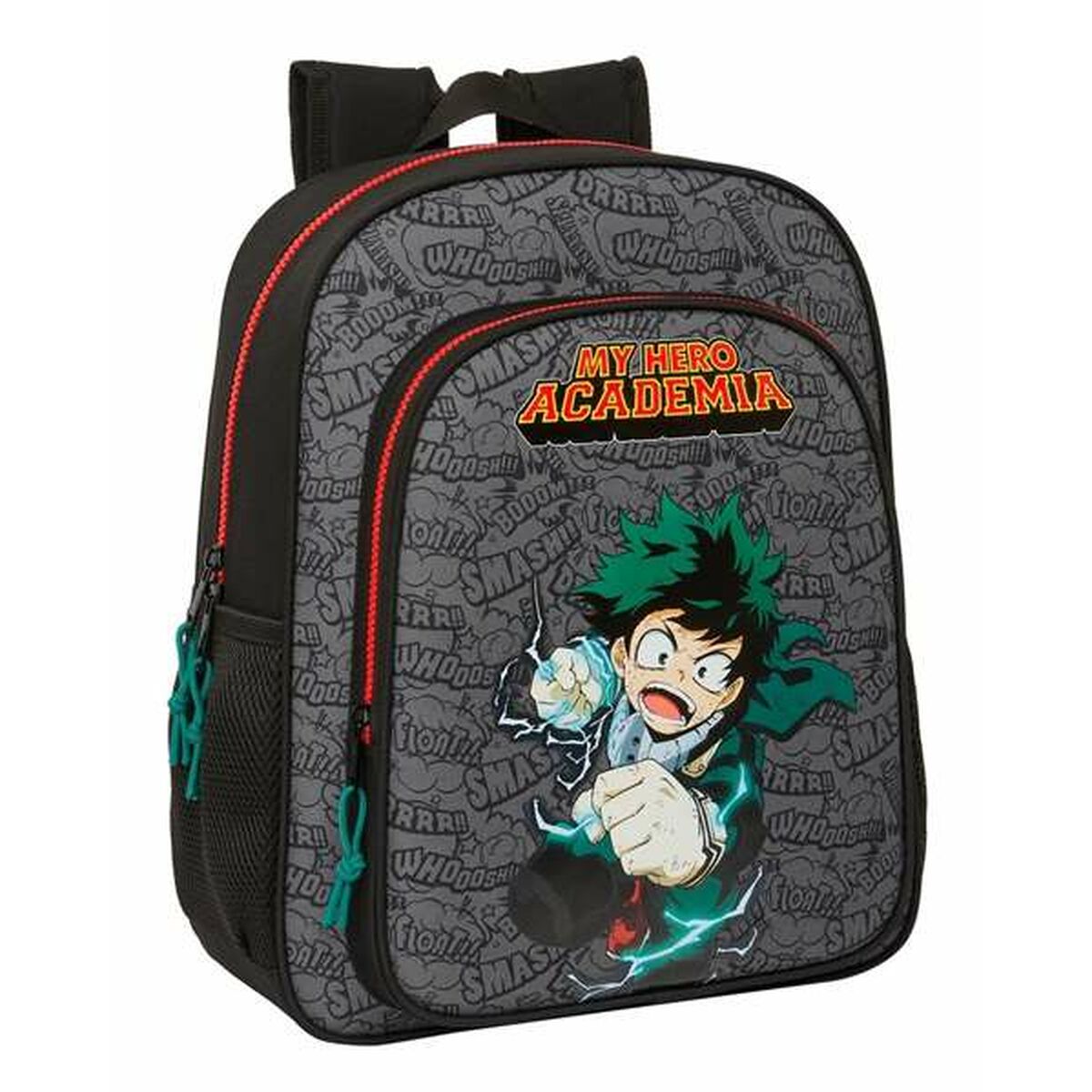 Schoolrugzak My Hero Academia Zwart 32 x 38 x 12 cm-Topper Trend