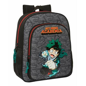 Schoolrugzak My Hero Academia Zwart 32 x 38 x 12 cm-Topper Trend