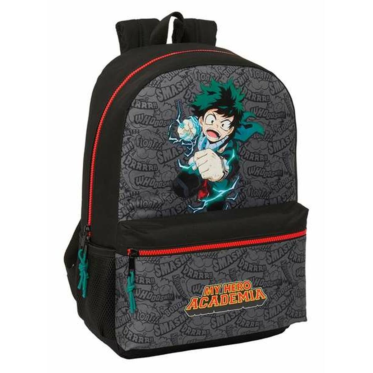Schoolrugzak My Hero Academia Zwart 30 x 46 x 14 cm-Topper Trend
