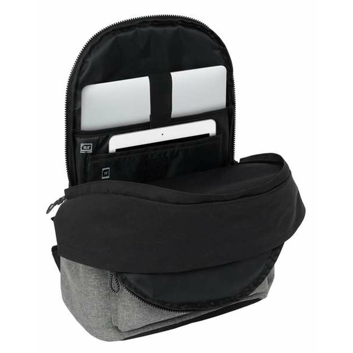 Laptoptas Safta Rhino Zwart Grijs 31 x 44 x 18 cm-Topper Trend