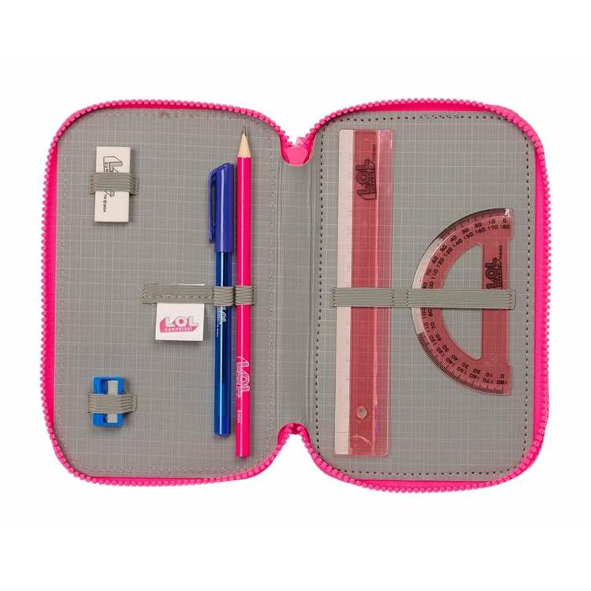 Driedubbele Pennenzak LOL Surprise! Divas 12,5 x 19,5 x 5,5 cm-Topper Trend