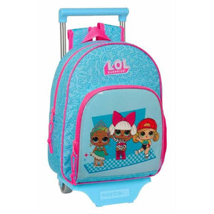 Schoolrugzak met Wielen LOL Surprise! Divas Blauw 28 x 34 x 10 cm-Topper Trend