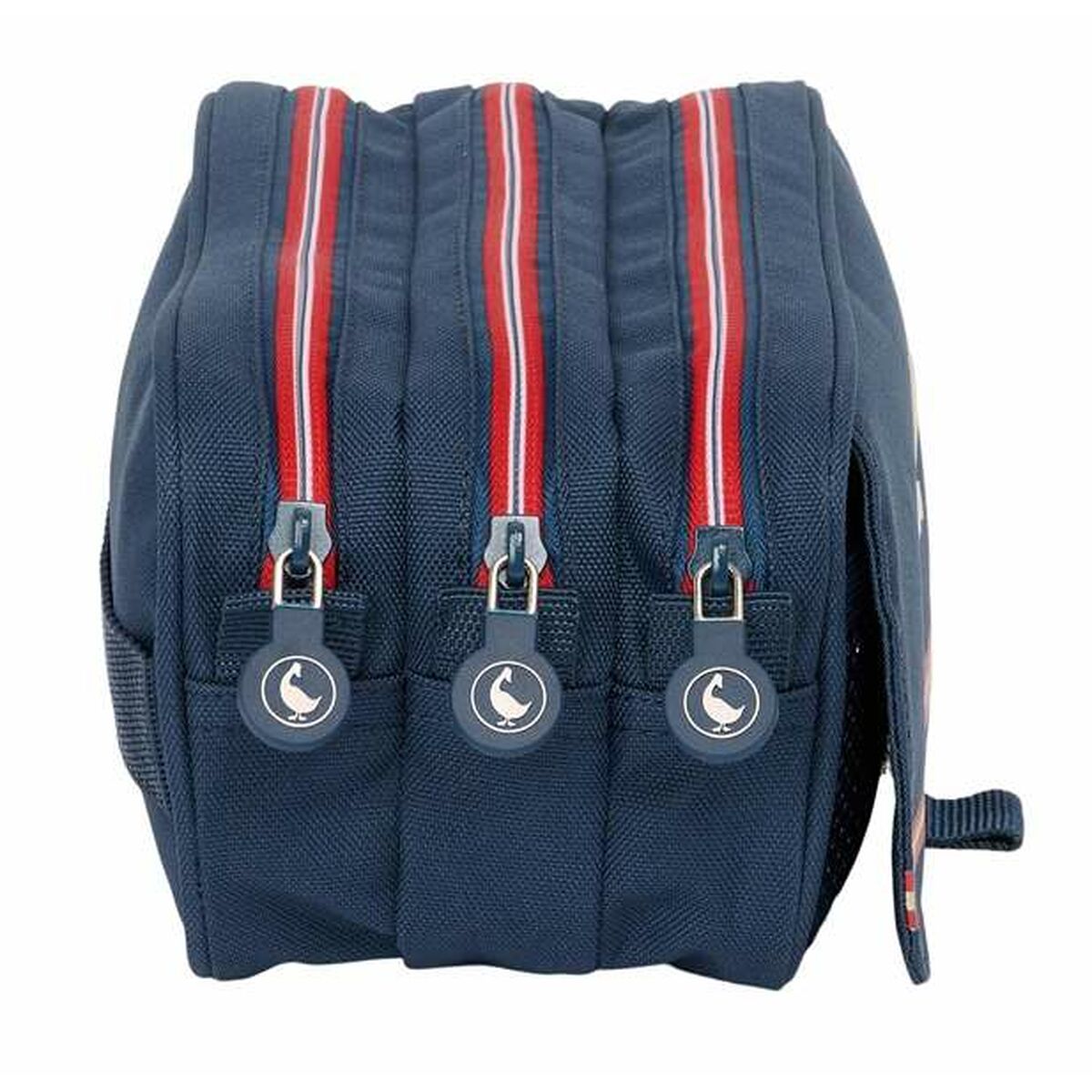 Pennenetui met 3 vakken El Ganso Classic Marineblauw 21,5 x 10 x 8 cm-Topper Trend