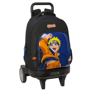 Schoolrugzak met Wielen Naruto Ninja 33 X 45 X 22 cm-Topper Trend