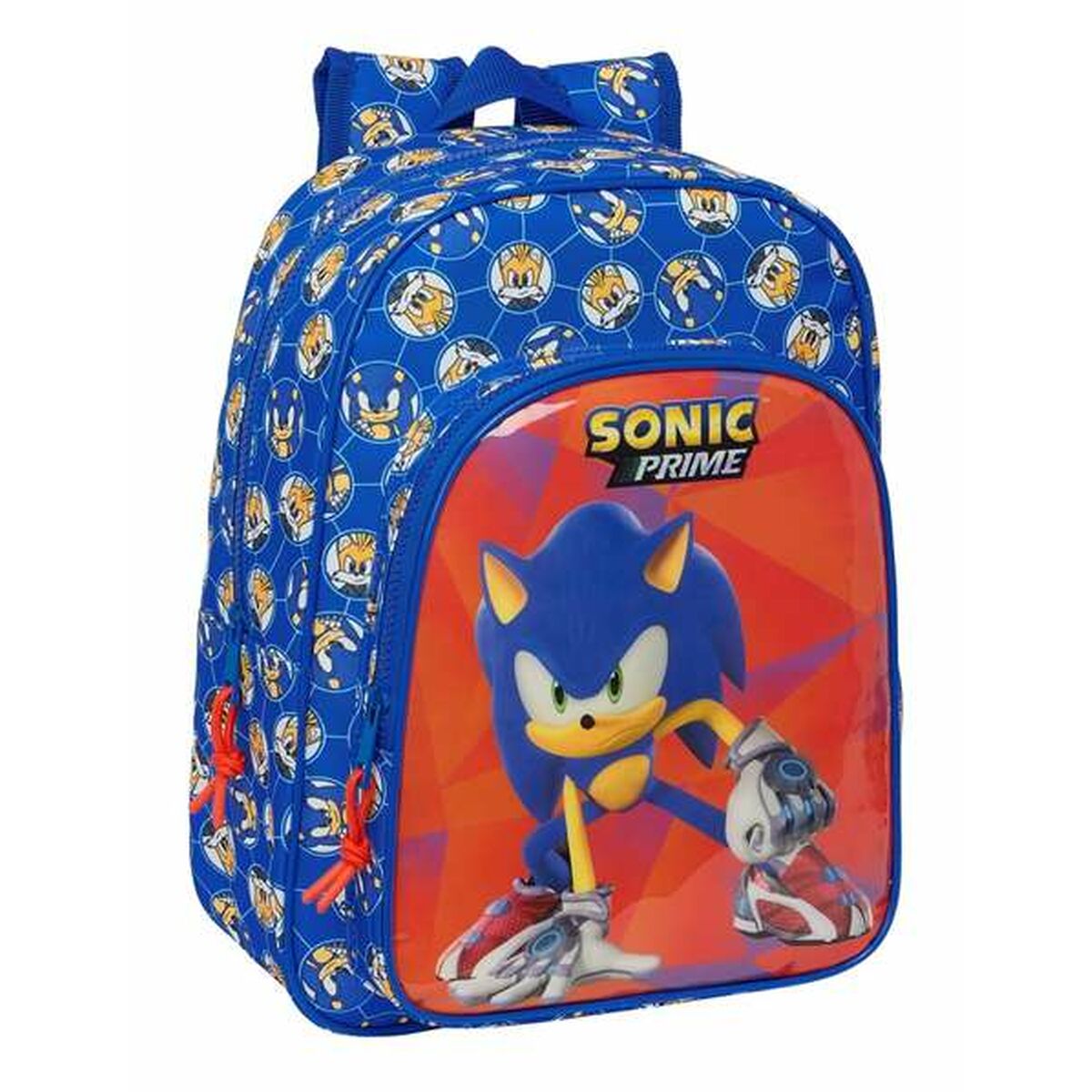 Schoolrugzak Sonic Prime 26 x 34 x 11 cm-Topper Trend