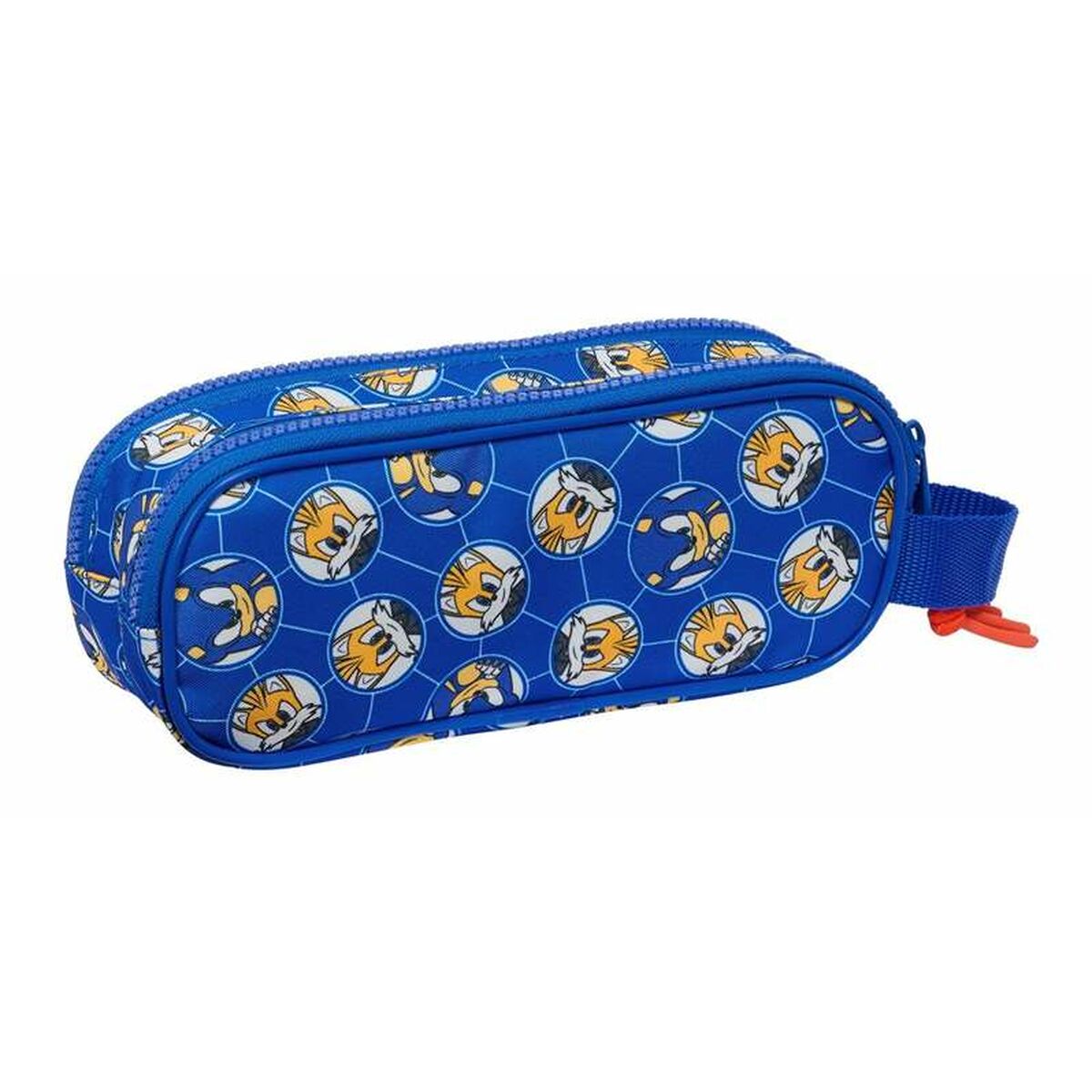 Pennenetui met 2 vakken Sonic Prime 21 x 8 x 6 cm-Topper Trend