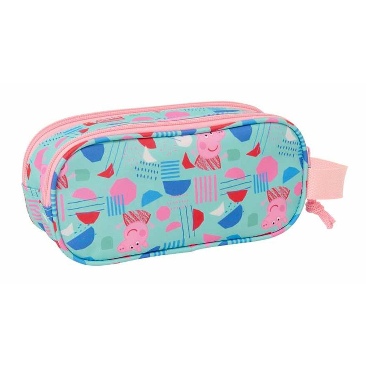 Pennenetui met 2 vakken Peppa Pig 21 x 8 x 6 cm-Topper Trend