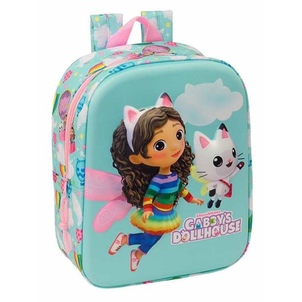Schoolrugzak Gabby's Dollhouse 22 x 27 x 10 cm 3D-Topper Trend