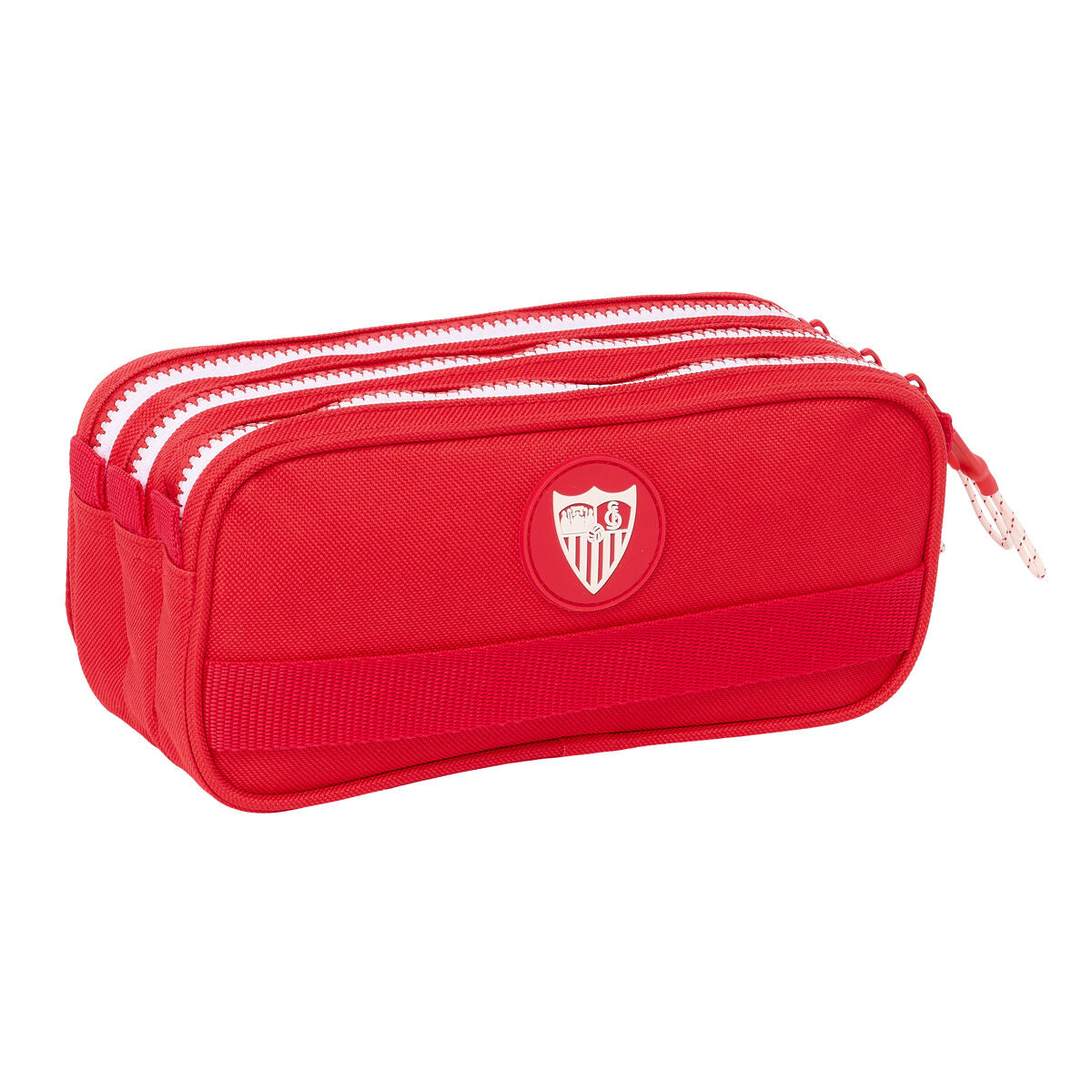 Pennenetui met 3 vakken Sevilla Fútbol Club 21,5 x 10 x 8 cm-Topper Trend