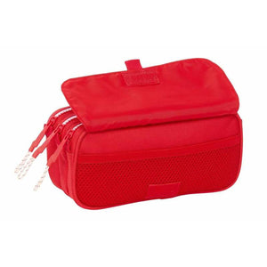 Pennenetui met 3 vakken Sevilla Fútbol Club 21,5 x 10 x 8 cm-Topper Trend