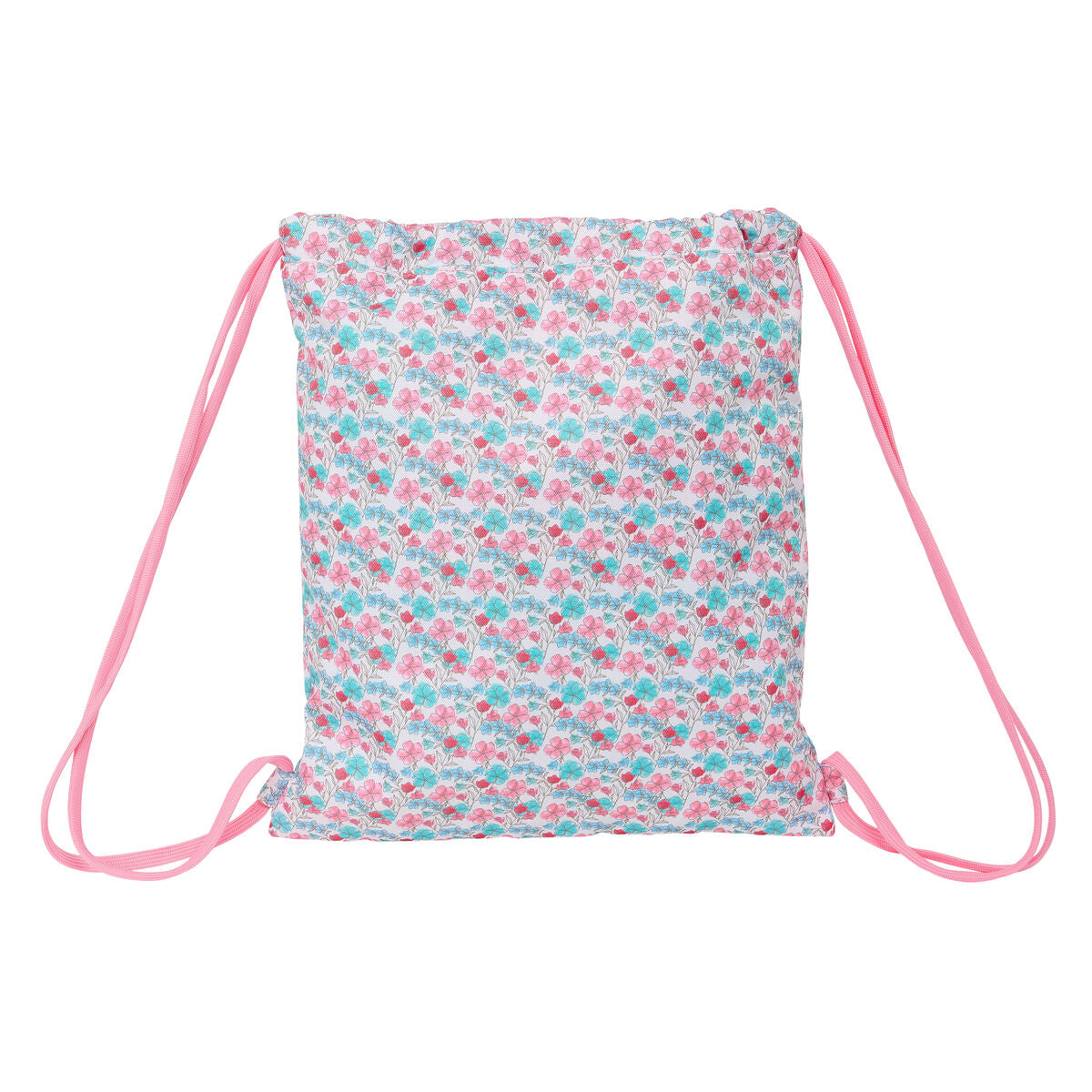Rugtas met Koordjes Safta Flores 35 x 40 x 1 cm-Topper Trend