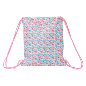 Rugtas met Koordjes Safta Flores 35 x 40 x 1 cm-Topper Trend