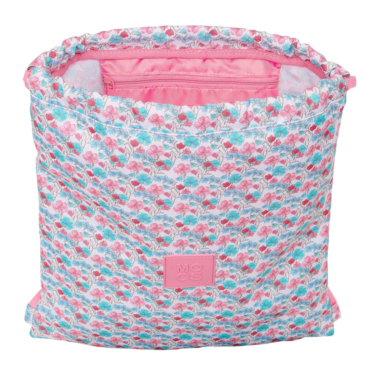 Rugtas met Koordjes Safta Flores 35 x 40 x 1 cm-Topper Trend