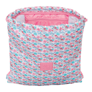 Rugtas met Koordjes Safta Flores 35 x 40 x 1 cm-Topper Trend