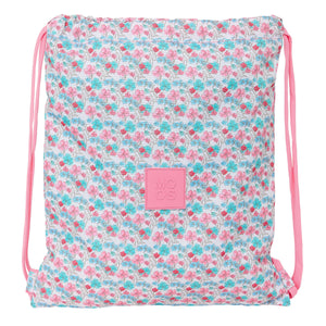 Rugtas met Koordjes Safta Flores 35 x 40 x 1 cm-Topper Trend