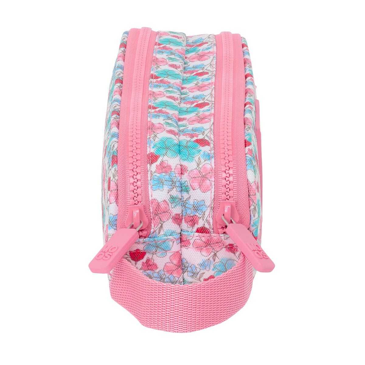 Pennenetui met 2 vakken Safta Flores 21 x 8 x 6 cm-Topper Trend