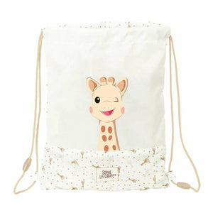 Rugtas met Koordjes Sophie la Girafe 26 x 34 x 1 cm-Topper Trend