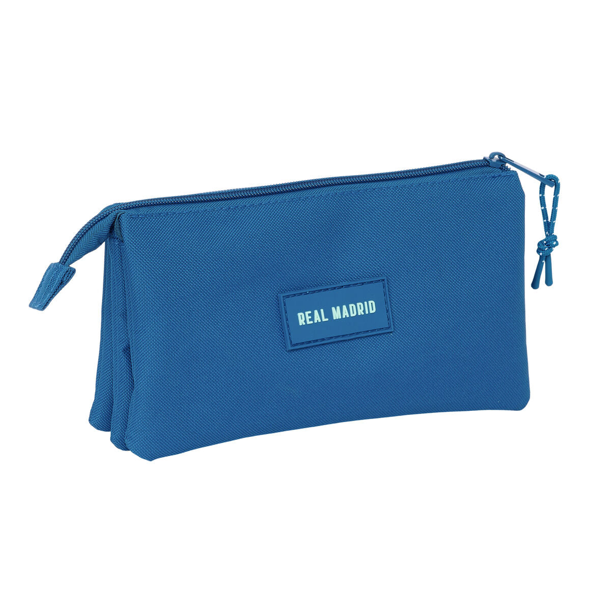 Pennenetui met 3 vakken Real Madrid C.F. Blauw 22 x 12 x 3 cm-Topper Trend
