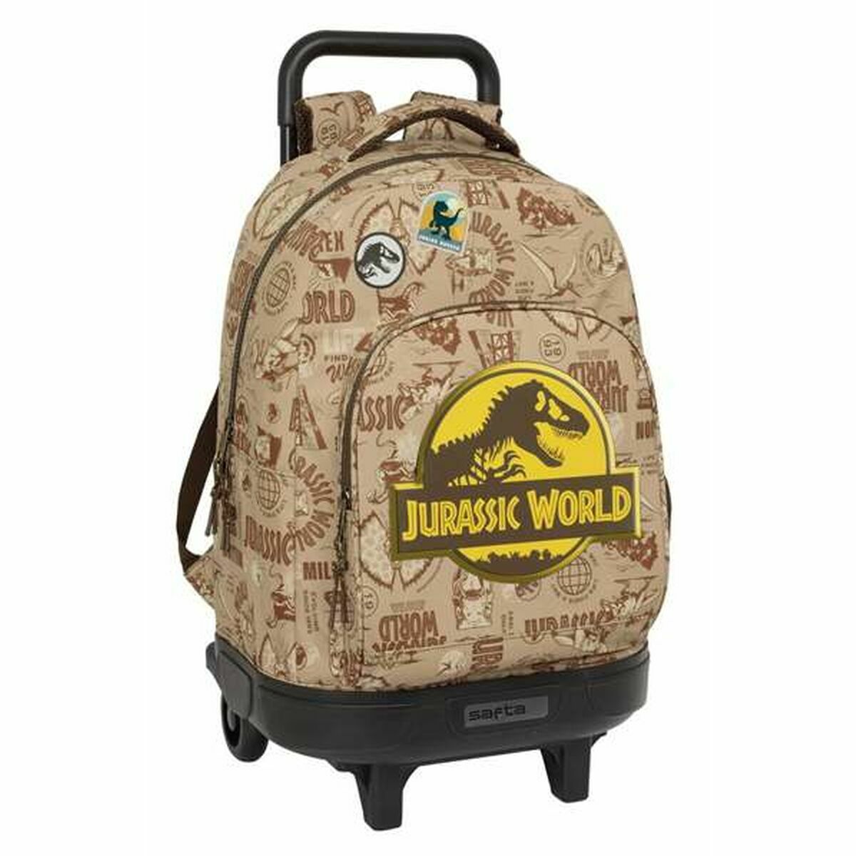 Schoolrugzak met Wielen Jurassic World 33 x 45 x 22 cm-Topper Trend