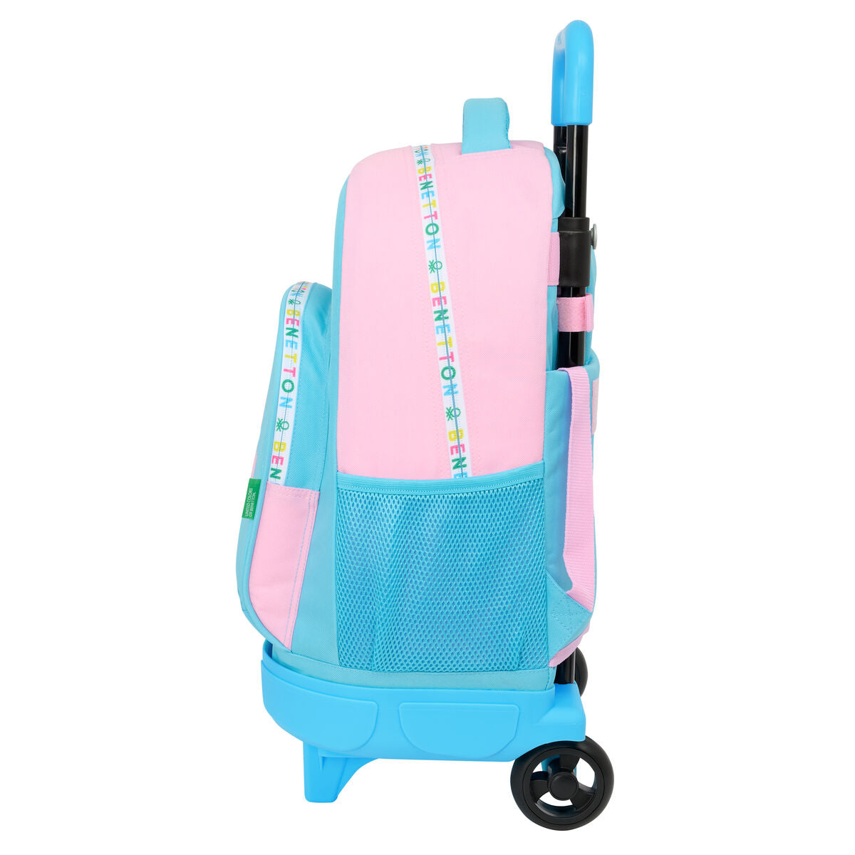 Schoolrugzak met Wielen Benetton Unique 33 x 45 x 22 cm-Topper Trend