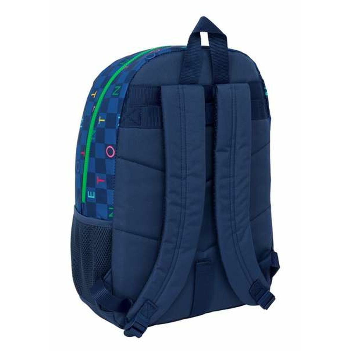 Schoolrugzak Benetton Damero 30 x 46 x 14 cm-Topper Trend