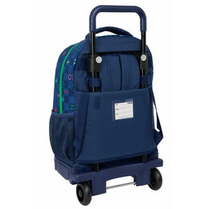 Schoolrugzak met Wielen Benetton 33 x 45 x 22 cm-Topper Trend