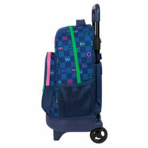 Schoolrugzak met Wielen Benetton 33 x 45 x 22 cm-Topper Trend