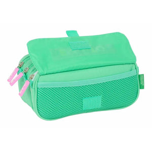 Pennenetui met 3 vakken Benetton Mint 21,5 x 10 x 8 cm-Topper Trend