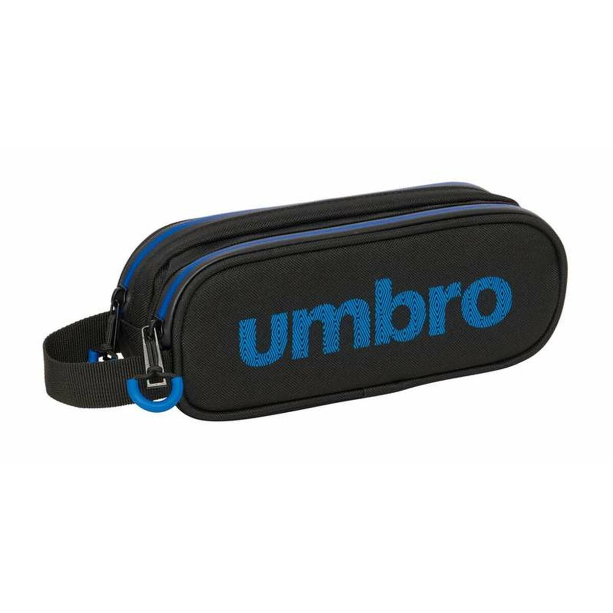 Pennenetui met 2 vakken Umbro Jet Black 21 x 8 x 6 cm-Topper Trend
