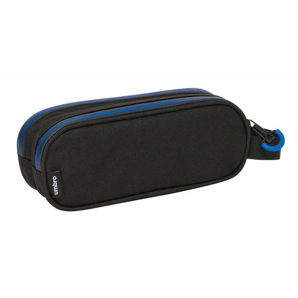Pennenetui met 2 vakken Umbro Jet Black 21 x 8 x 6 cm-Topper Trend