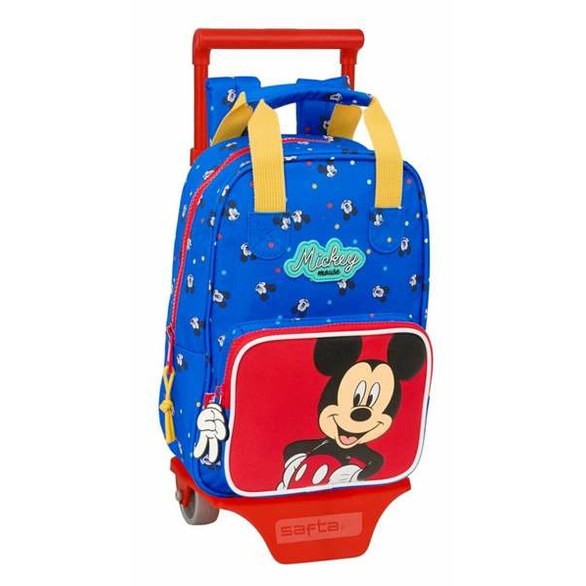 Schoolrugzak met Wielen Mickey Mouse 20 x 28 x 8 cm-Topper Trend