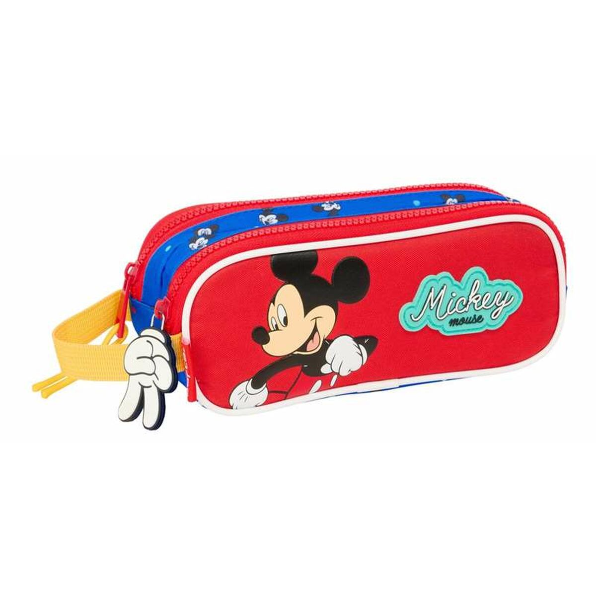 Pennenetui met 2 vakken Mickey Mouse Good Day 21 x 8 x 6 cm-Topper Trend