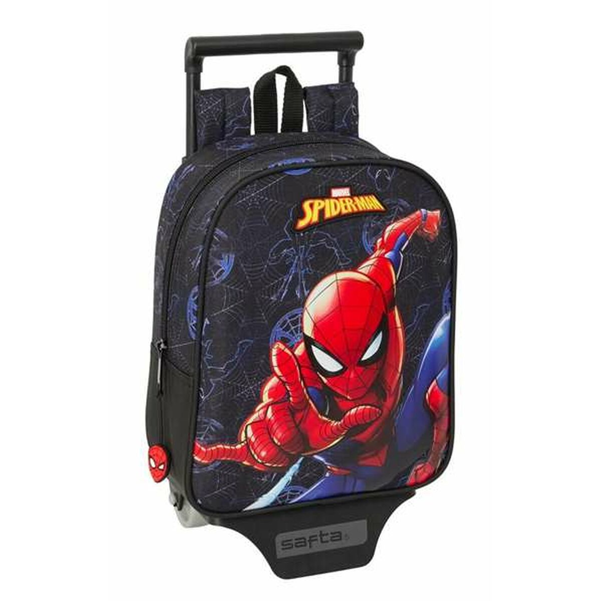 Schoolrugzak met Wielen Spider-Man Attack 22 x 27 x 10 cm-Topper Trend