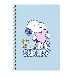 Boek over Ringen Snoopy 21,5 x 31 x 1 cm Blauw-Topper Trend