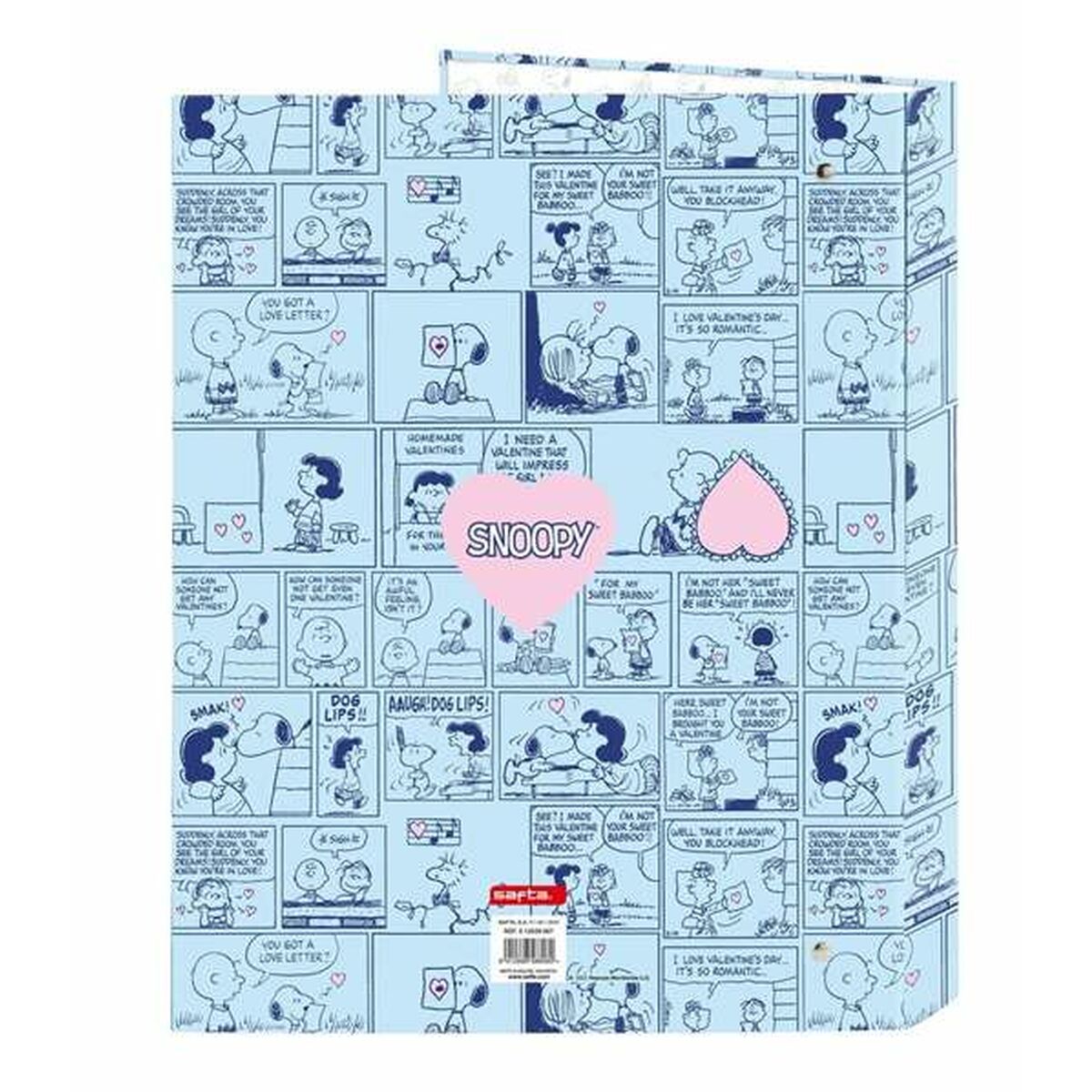 Ringmap Snoopy Love 26,5 x 33 x 4 cm-Topper Trend