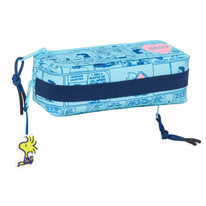 Pennenetui met 3 vakken Snoopy Love 20cm-Topper Trend